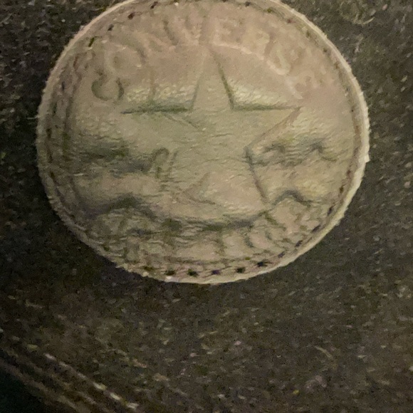 Black Suede High Top Converse All Stars - Picture 3 of 9